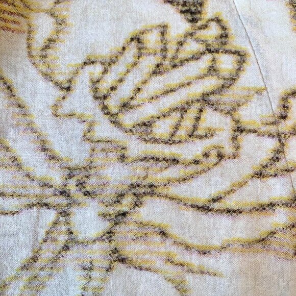 Linda Lundstrom Lightweight Jacket Crop Button Up Floral Coastal Mediterranean - Picture 14 of 16